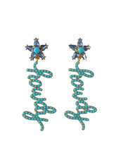 Load image into Gallery viewer, Howdy Earrings, Teal | Shop L&amp;RK