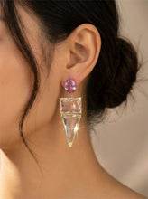 Load image into Gallery viewer, Lucite Drop Statement Earrings