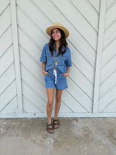 Load image into Gallery viewer, Denim Short Set