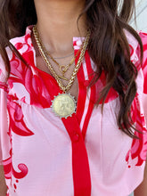 Load image into Gallery viewer, Pink Print Skirt Set