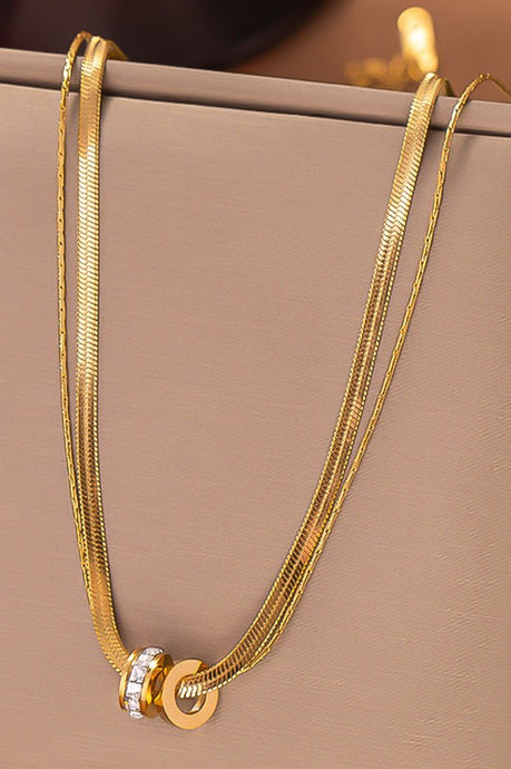 Double Chain Waterproof Necklace