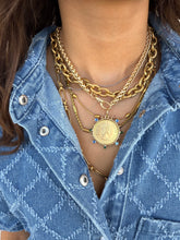 Load image into Gallery viewer, Denim Print Top