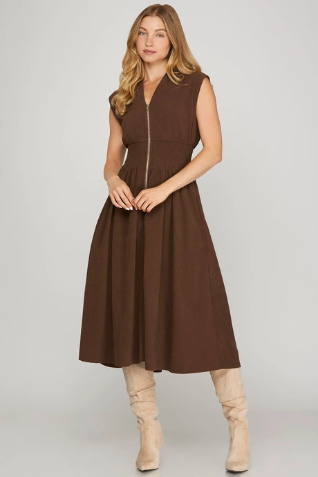 Corduroy Dress