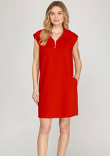 Load image into Gallery viewer, Heatwave Zip Dress