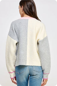 Color block Cardigan