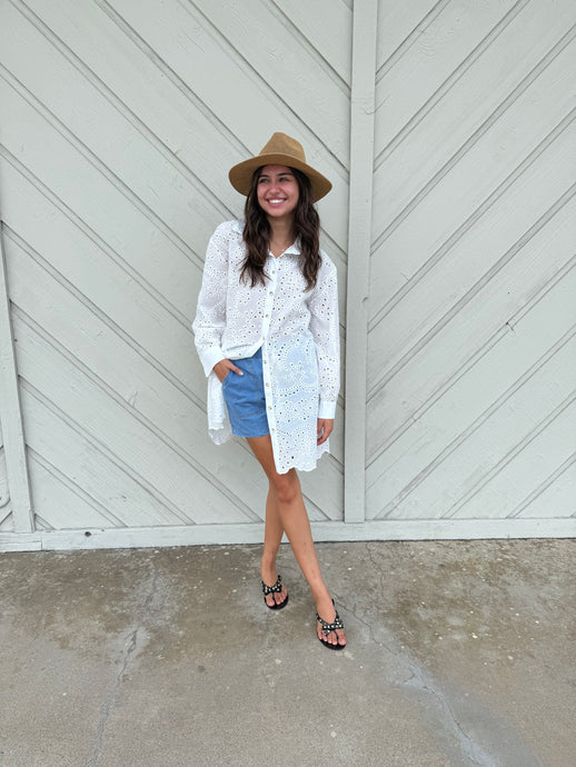 Eyelet Dress