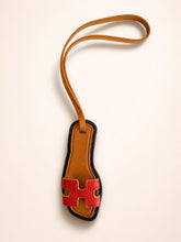 Load image into Gallery viewer, H Sandal Bag Charm