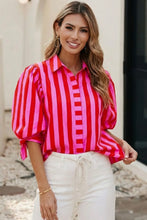 Load image into Gallery viewer, Eloise Stripe Blouse