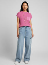 Load image into Gallery viewer, Pink Ribbed Top
