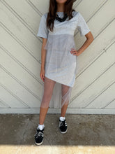 Load image into Gallery viewer, Tulle T-shirt Dress Grey