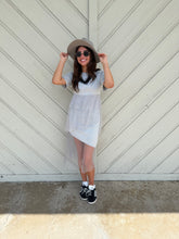 Load image into Gallery viewer, Tulle T-shirt Dress Grey