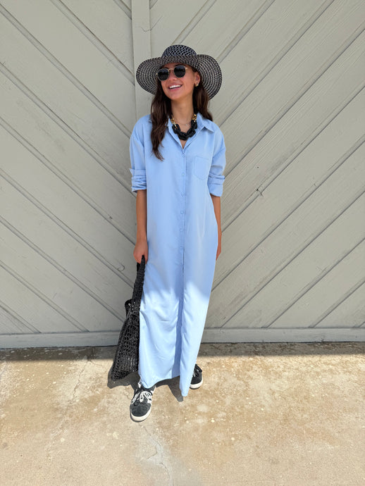 Blue Maxi Dress