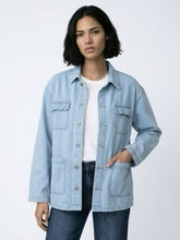 Load image into Gallery viewer, Denim Jacket Top