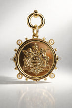 Load image into Gallery viewer, Small Gold Coin Pendant