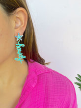 Load image into Gallery viewer, Howdy Earrings, Teal | Shop L&amp;RK