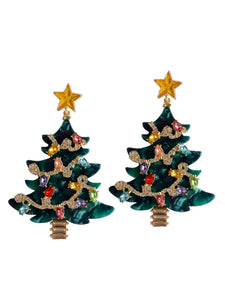 O Christmas Tree Statement Earrings | Shop L&RK